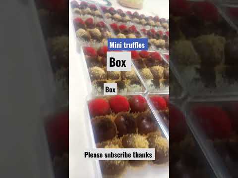truffles boxes.mini truffle box