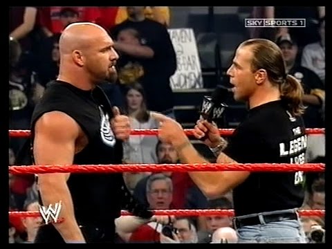 Goldberg / Shawn Michaels Face-Off [2003-10-13]