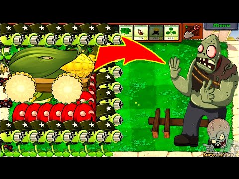 PvZ 2 Random 30 Best Pair Team Plants vs Team Animal Zombie LEVEL 50 - Who Will Win?