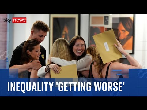 A-level results expose how regional inequalities 'getting worse'