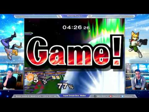 Break Smash #75   SSBM W1   Scrandino VS Perimo Somar
