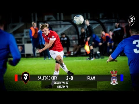 Salford City 2-0 Irlam - Manchester Premier Cup Round of 16
