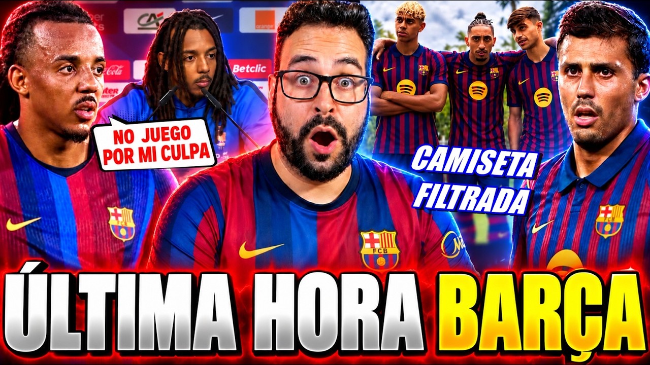 🚨KOUNDÉ: "NO JUEGO por mi RENDIMIENTO" ¡Lo ACEPTA! - CONFIRMADO: CAMISETA BARÇA 2027/28 ¿La COMPRO?