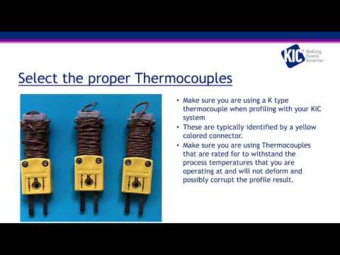 Basics of Profiling   Level 1 (Thermocouple Attachment)