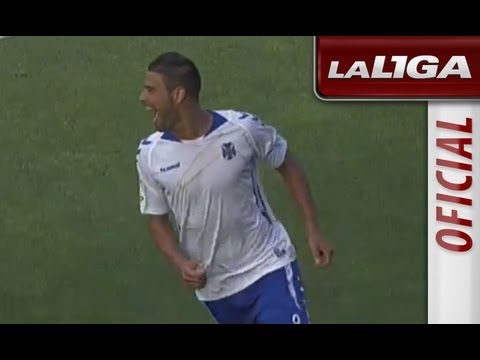 Gol de Aridane (2-2) en el CD Tenerife - FC Barcelona B - HD