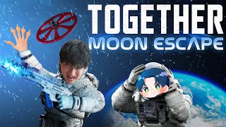 月から脱出する悪童二人【Together Moon Escape】