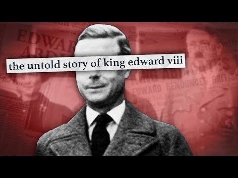 The Dark Side of The Royal Family: King Edward VIII
