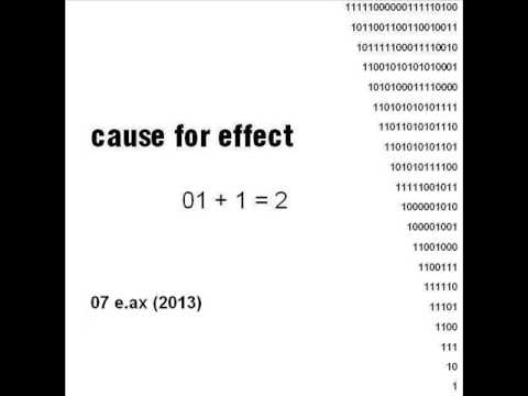 Cause For Effect - 01 + 1 = 2 (full album)