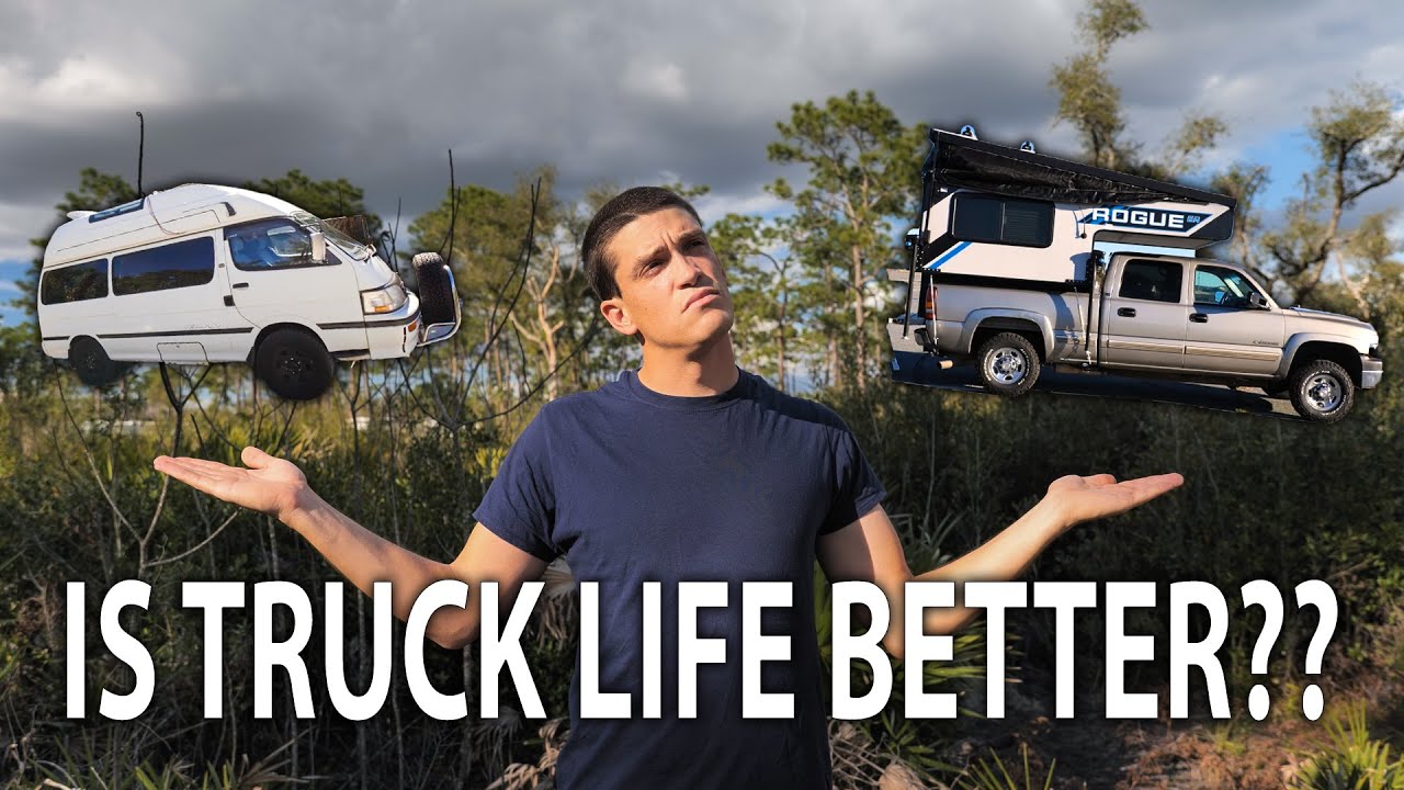 Truck Camper PROS and CONS Truck Life vs. Van Life