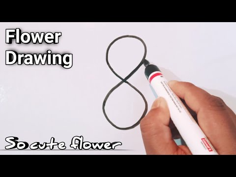 image-How to draw a rose step by Step Easy? 