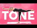 10 Min Full Body Yoga Workout TONE Yoga Flow