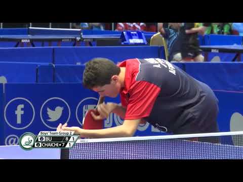 2017 ITTF World Cadet Challenge - Alexander Bu vs Abdelbasset Chaichi