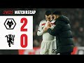 Defeat To Wolves Wolves 2 0 Man Utd