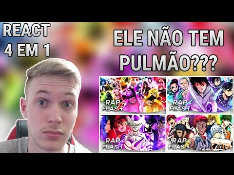 (4 em 1) REAGINDO ao SPEEDLORD - AKATSUKI | ESPADACHINS | VILÕES | KUROKO NO BASKET | Flash Beats