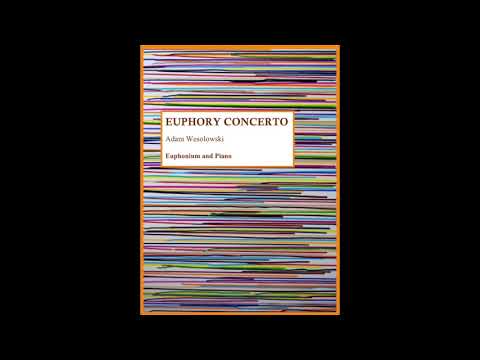 Wesolowski Euphory Concerto 3rd Mov (A=440) "Karaoke - Accompaniment"