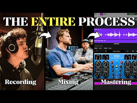 Start to Finish Studio Session (Recording, Mixing, Mastering)