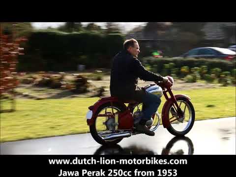 Jawa Perak 250cc from 1953