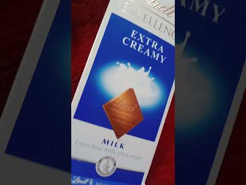 Lindt milk Chocolate 🍫 woooooow extra creamy