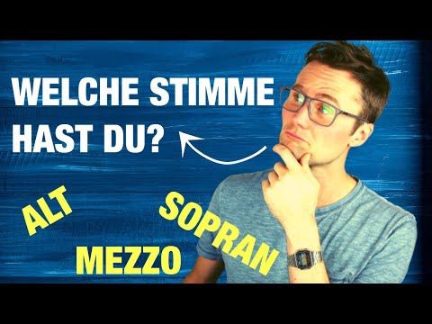 STIMMTEST (Frauen): Was für eine Stimme habe ich? (Alt, Mezzosopran, Sopran)
