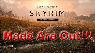 Skyrim Special Edition First Mods are Published