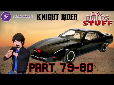 Fanhome Knight Rider K.I.T.T. Build (Part 79-80): EmGo Builds Stuff