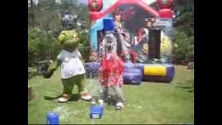 Clutch and Orbit take the Ice Bucket Challenge