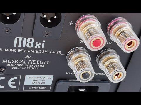 Musical Fidelity M8xi Dual mono integrated amplifier deep unboxing