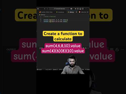 How to create a function which works for normal and curried sum 🔥 #javascript #coding #reactjs