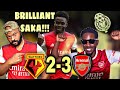 Watford Vs Arsenal 2-3 Extended Goal Highlights | Odegaard Saka Martinelli