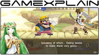Smash Bros Wii U - Palutena's Guidance Secret (Wario, Yoshi, & Mr.Game & Watch)