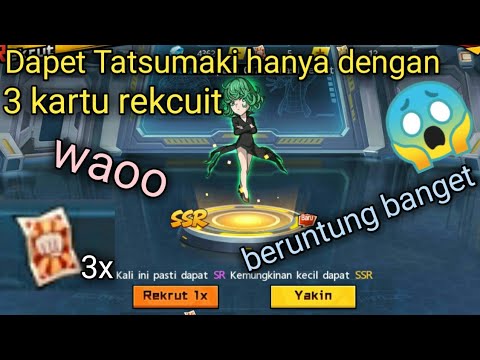 Gacha Hero dapetnya Tatsumaki waoo di game One Punch Man