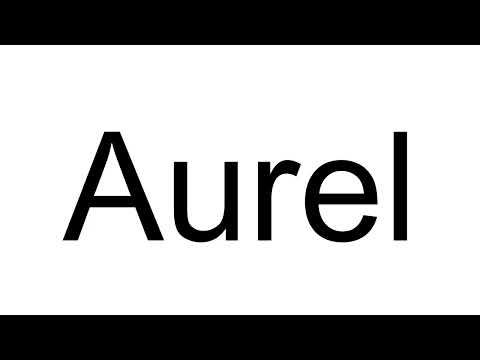 How to Pronounce Aurel (Romanian)