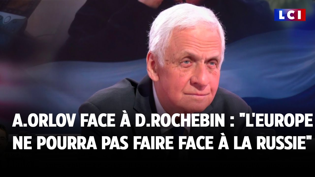 Alexandre Orlov face à Darius Rochebin : "L'Europe ne pourra pas faire face à la Russie"｜LCI
