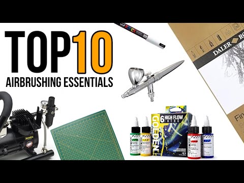 Airbrushing for beginners just starting out here's my top 10 airbrush essentials