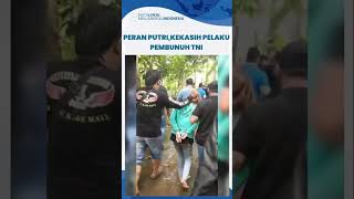 Download lagu Putri, Iwan's girlfriend, the perpetrator of the murder of a TNI member in Wonosobo, was also arr... mp3
