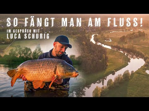 "Wie angelt eigentlich...?" Luca Schurig am Fluss? Angeln an der Aller auf Karpfen