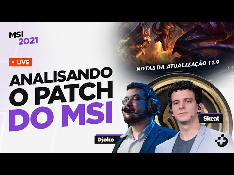 O PATCH DO MSI 2021 FT DJOKO E SKEAT