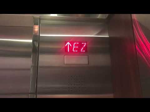 1986 Dover (Mod by ThyssenKrupp) Traction High-Rise Elevator at HSBC Building in Vancouver BC