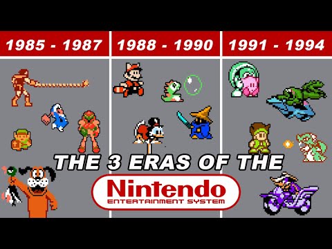 Comparing the 3 eras of the NES (Nintendo Entertainment System)