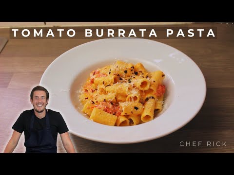 How to Make Tomato Burrata Pasta