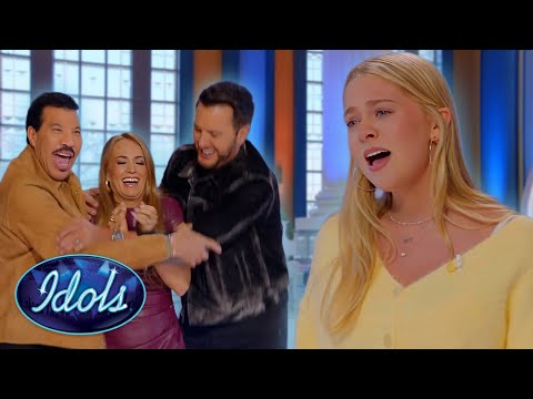 WOW! Teen Singer's PERFECT Audition on American Idol 2026