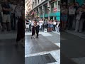 Buenos Aires street tango dance January 2019