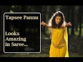 Taapsee Pannu In Saree Cuteness Hotness Overloaded