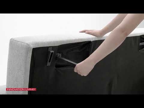 modernfurnishings.com Pricilla Sofa Bed from Innovation Living   Operating Video