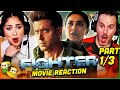 FIGHTER Movie Reaction Part (1/3)! | Hrithik Roshan | Deepika Padukone | Anil Kapoor