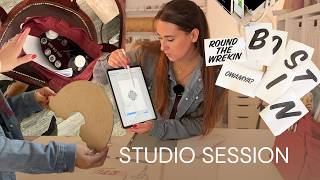 spending the day prepping for workshops 🔥 a laser cutting studio vlog