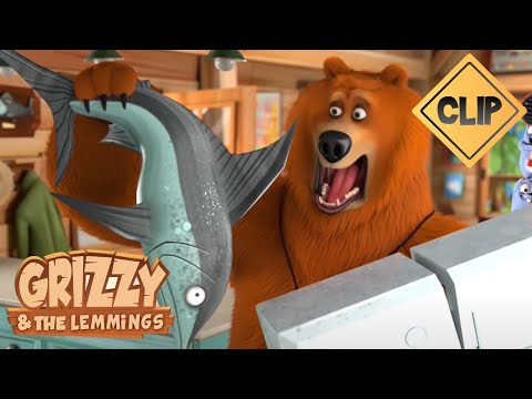 ⚔️Les chevaliers Lemmings face à l'épée poisson de Grizzy 🐻- Grizzy & les Lemmings
