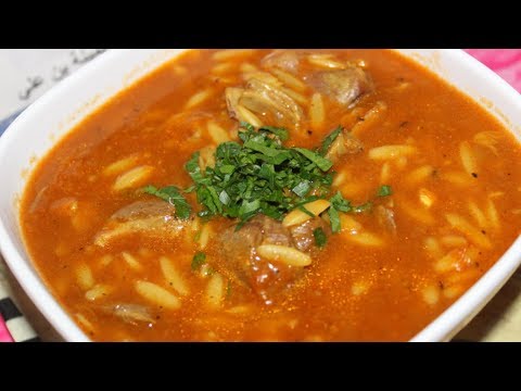 حساء لسان عصفور التونسي