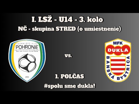 1.3. 2025 | I. LSŽ - U14 | FK POHRONIE Ž.n.H. D. Ždaňa - MFK DUKLA B. Bystrica 1:4 / 1. polčas (0:1)
