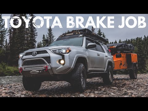 How to change brakes on a Toyota (4Runner, Tacoma, and more)